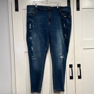 Chic Denim size 24 Harley Mid Rise Crop jeans